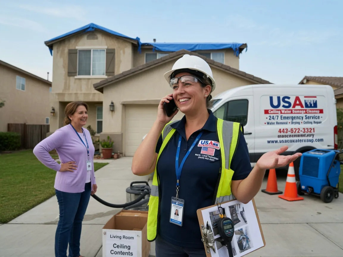 Ceiling Water Damage Restoration Luxemburg, WI FAQs