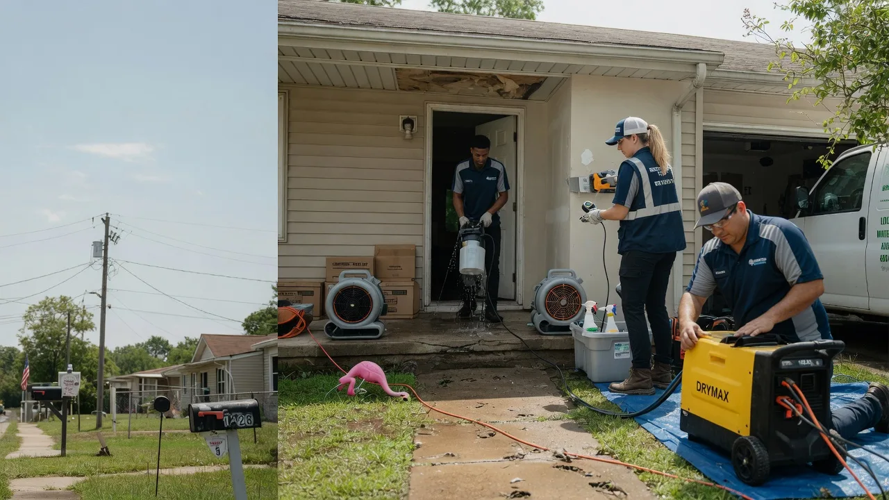 Storm Damage Water Removal in Luxemburg, WI near me